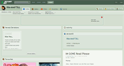 Desktop Screenshot of kiss-and-t3ll.deviantart.com