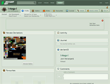 Tablet Screenshot of l-mega-l.deviantart.com