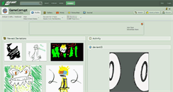 Desktop Screenshot of gamecorrupt.deviantart.com