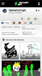 Mobile Screenshot of gamecorrupt.deviantart.com