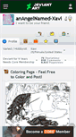 Mobile Screenshot of anangelnamed-xavi.deviantart.com