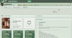 Desktop Screenshot of lunamassacre.deviantart.com