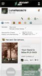 Mobile Screenshot of lunamassacre.deviantart.com