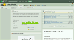 Desktop Screenshot of comicteamup.deviantart.com