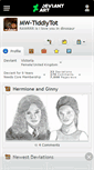 Mobile Screenshot of mw-tiddlytot.deviantart.com
