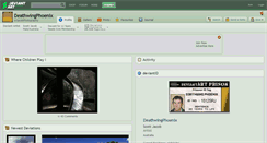 Desktop Screenshot of deathwingphoenix.deviantart.com