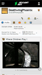 Mobile Screenshot of deathwingphoenix.deviantart.com