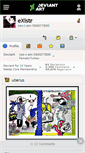 Mobile Screenshot of existr.deviantart.com