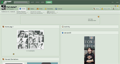 Desktop Screenshot of full-metal7.deviantart.com
