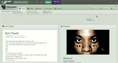 Desktop Screenshot of mikaioalani.deviantart.com