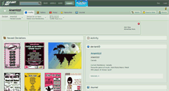 Desktop Screenshot of anamizzi.deviantart.com