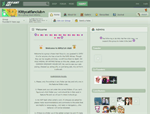 Tablet Screenshot of kittycatfanclub.deviantart.com