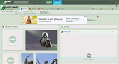 Desktop Screenshot of amin-balaghi.deviantart.com