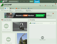 Tablet Screenshot of amin-balaghi.deviantart.com