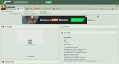 Desktop Screenshot of muzeless.deviantart.com