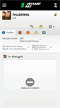 Mobile Screenshot of muzeless.deviantart.com