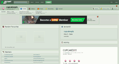 Desktop Screenshot of cupcakesplz.deviantart.com