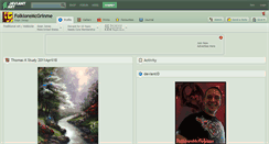 Desktop Screenshot of folkloremcgrinme.deviantart.com