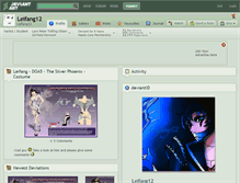 Tablet Screenshot of leifang12.deviantart.com