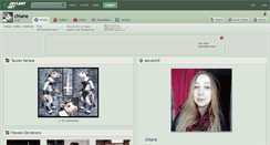 Desktop Screenshot of chiane.deviantart.com