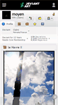 Mobile Screenshot of moyen.deviantart.com