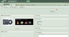 Desktop Screenshot of pauljobson.deviantart.com