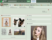 Tablet Screenshot of doturbo.deviantart.com