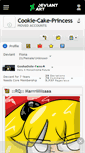Mobile Screenshot of cookie-cake-princess.deviantart.com