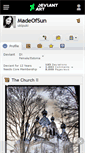 Mobile Screenshot of madeofsun.deviantart.com
