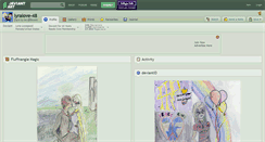 Desktop Screenshot of lyralove-48.deviantart.com