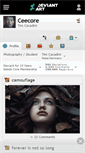 Mobile Screenshot of ceecore.deviantart.com