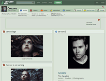 Tablet Screenshot of ceecore.deviantart.com