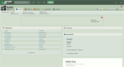Desktop Screenshot of flytat2.deviantart.com