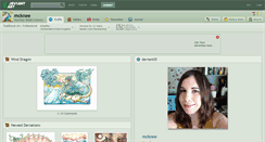 Desktop Screenshot of mcknee.deviantart.com