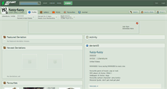 Desktop Screenshot of fuzzy-fuzzy.deviantart.com