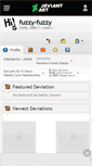 Mobile Screenshot of fuzzy-fuzzy.deviantart.com