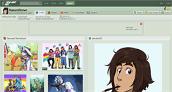 Desktop Screenshot of hazurasinner.deviantart.com