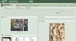 Desktop Screenshot of lenny-art.deviantart.com