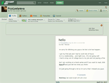 Tablet Screenshot of fryxleela4eva.deviantart.com