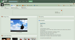 Desktop Screenshot of madtricks.deviantart.com