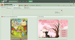 Desktop Screenshot of granitecrystal.deviantart.com