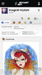 Mobile Screenshot of imaginr-wyden.deviantart.com