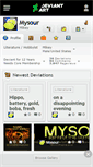 Mobile Screenshot of mysour.deviantart.com