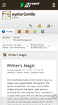 Mobile Screenshot of eyeluv2smile.deviantart.com