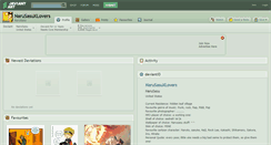 Desktop Screenshot of narusasuxlovers.deviantart.com