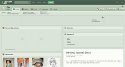 Desktop Screenshot of fliv.deviantart.com