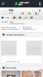 Mobile Screenshot of fliv.deviantart.com
