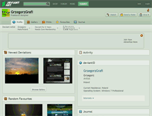 Tablet Screenshot of grzegorzgrafi.deviantart.com