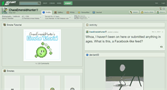 Desktop Screenshot of chaosemeraldhunter.deviantart.com
