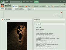 Tablet Screenshot of h8f13nd.deviantart.com